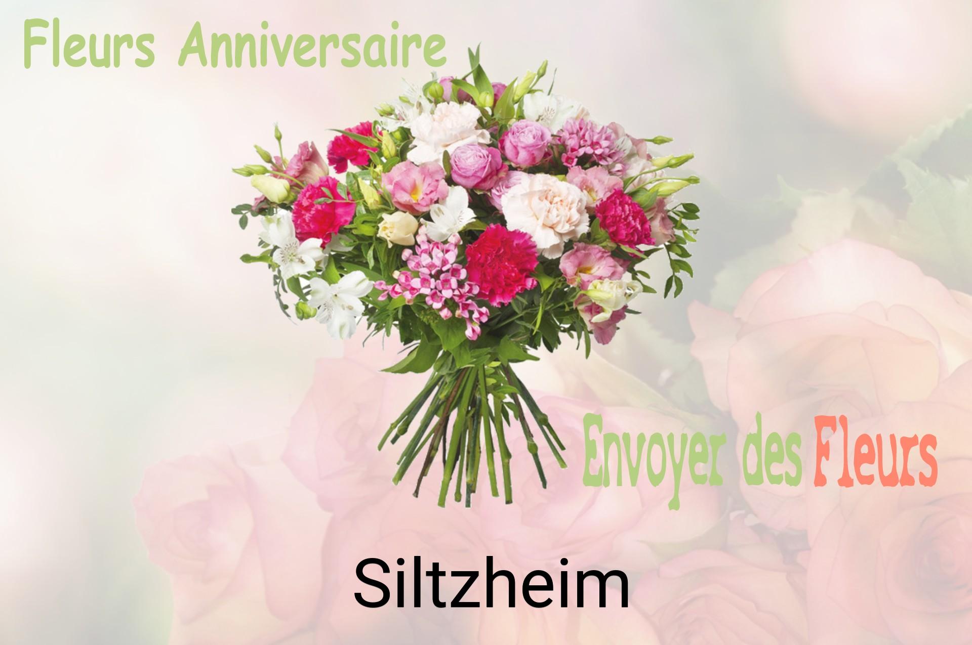 Bouquet de fleurs d’anniversaire livré à Siltzheim